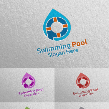 Aqua Clean Logo Templates 113125