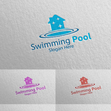 Aqua Clean Logo Templates 113126