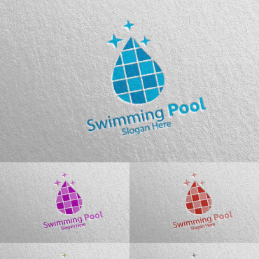 Aqua Clean Logo Templates 113128