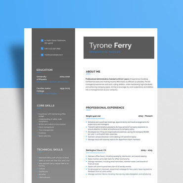 Assistant Resume Resume Templates 113290