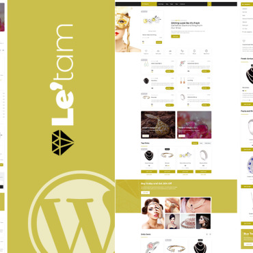 Jewelryfully Customizablejewelleryjewelryjewelry WordPress Themes 113318