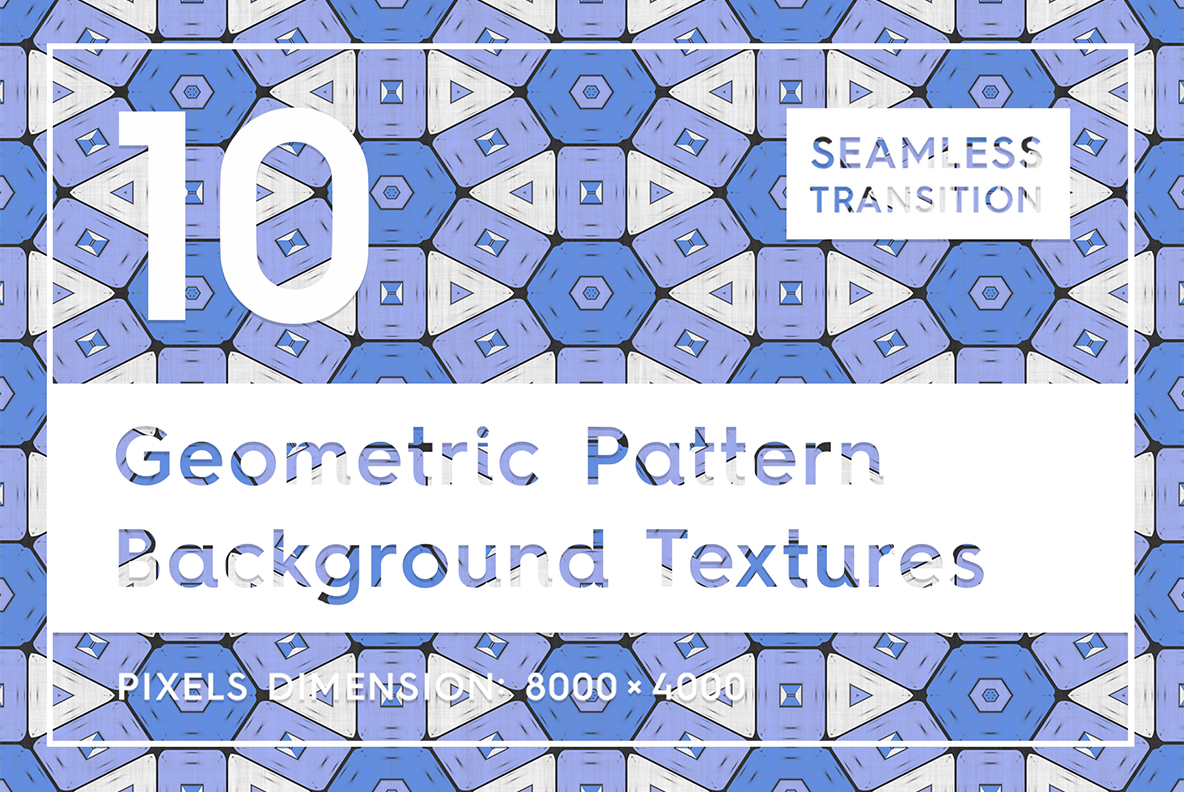 10 Geometric Pattern Textures Background