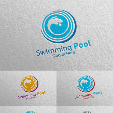 Aqua Clean Logo Templates 113608