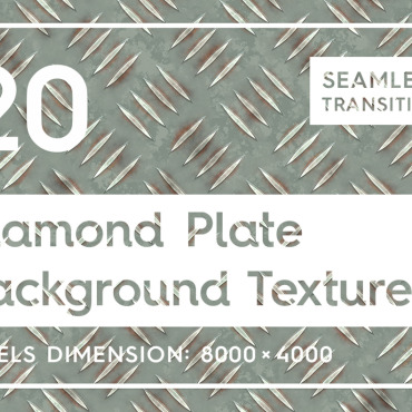 Plate Texturediamond  113688