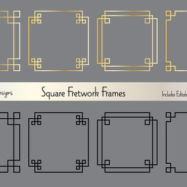 Geometric Classical Vectors Templates 113767