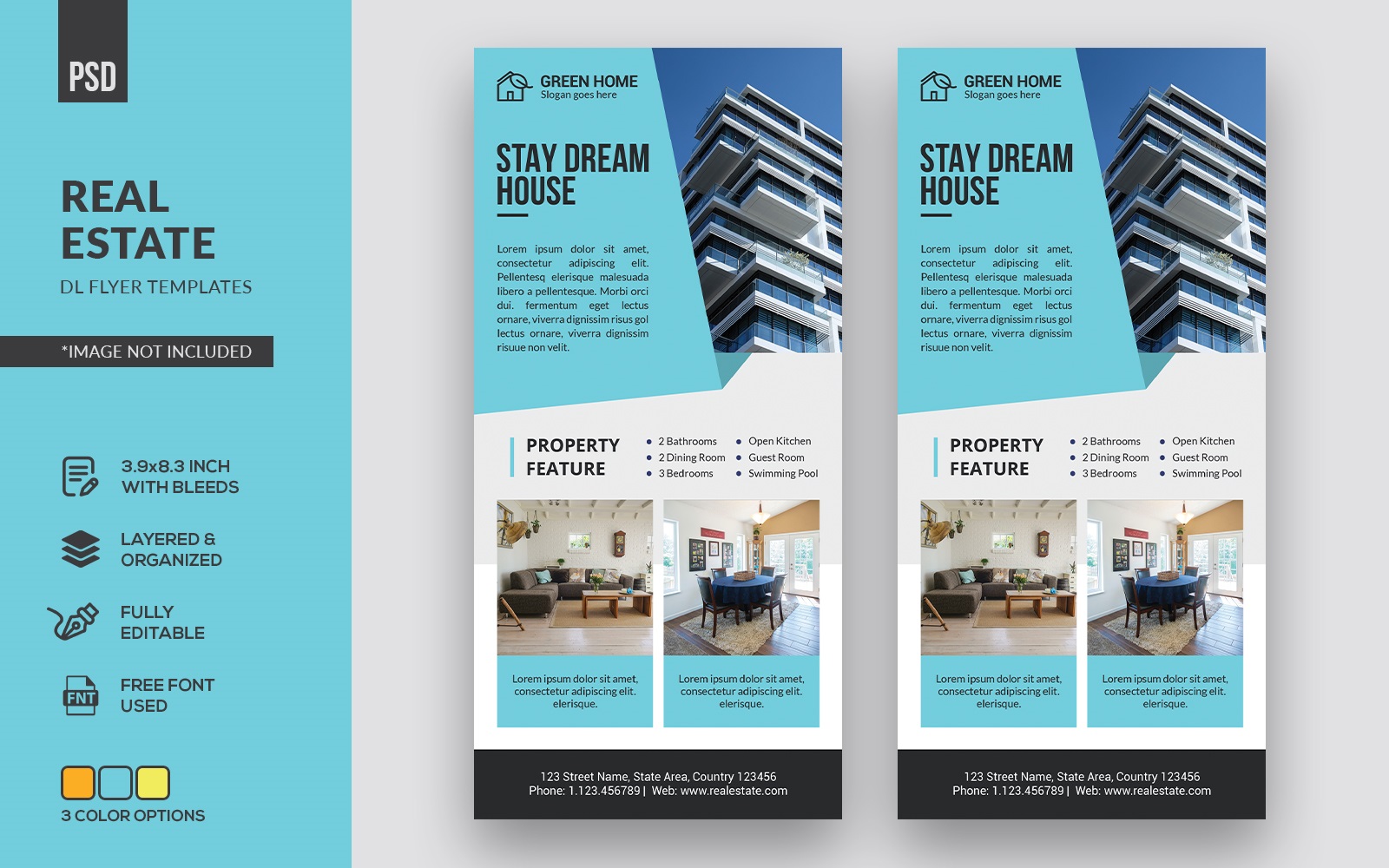 Real Estate DL Flyer - Corporate Identity Template