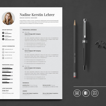 Cv Minimalist Resume Templates 113853