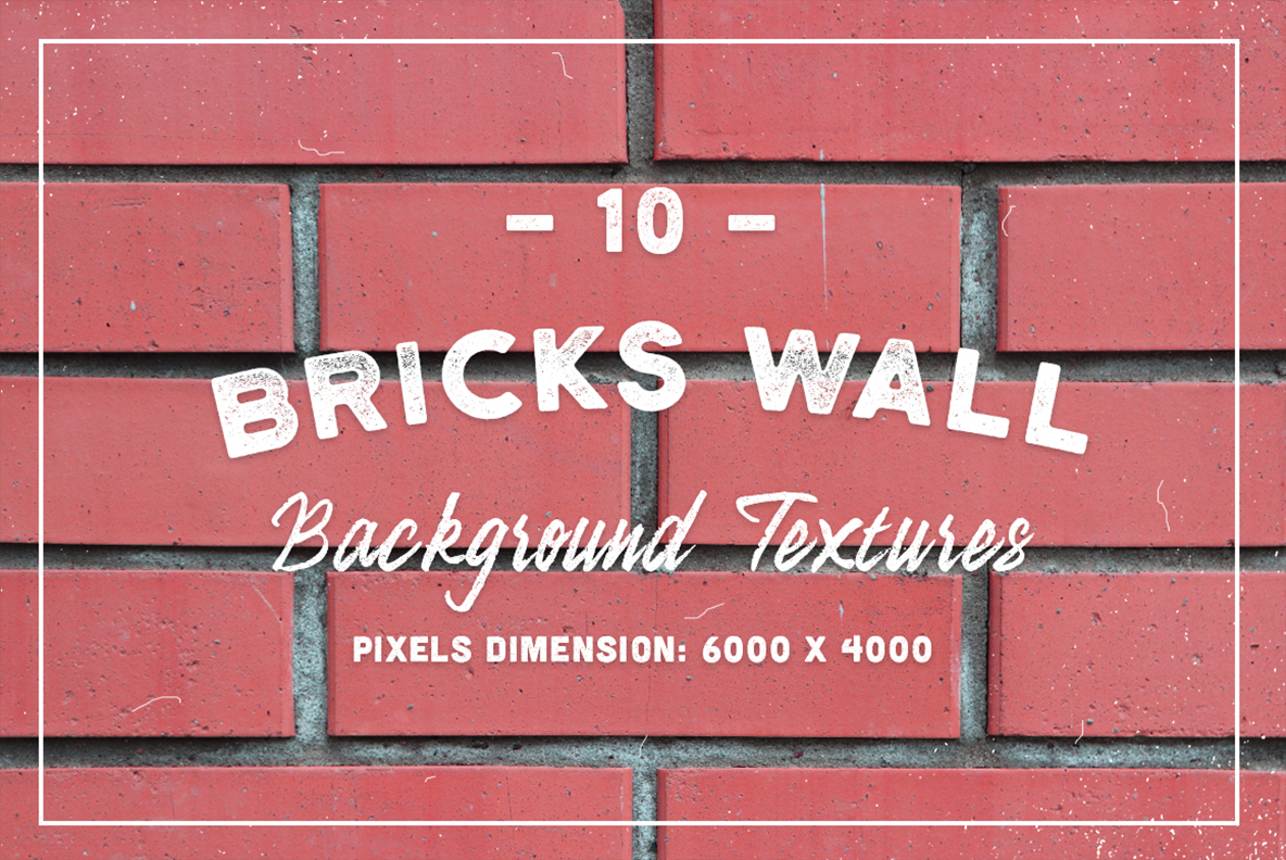 10 Original Bricks Wall Textures Background
