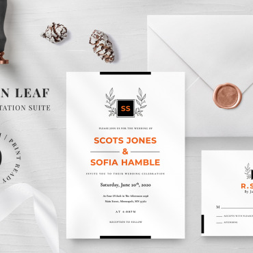 Invitation Suite Corporate Identity 113991