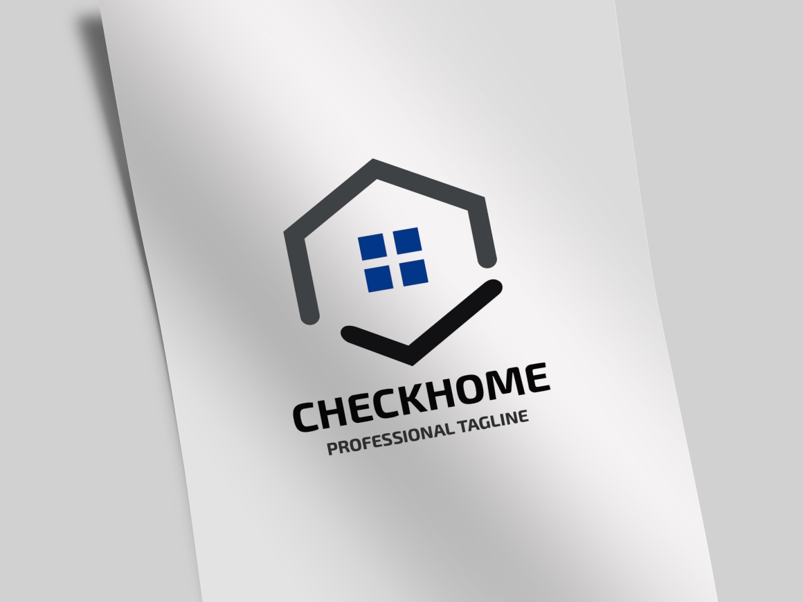 Check Home Logo Template