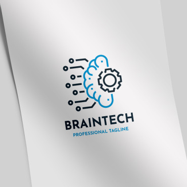 Brain Brainstorm Logo Templates 114439