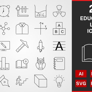 Icons Linear Icon Sets 114501