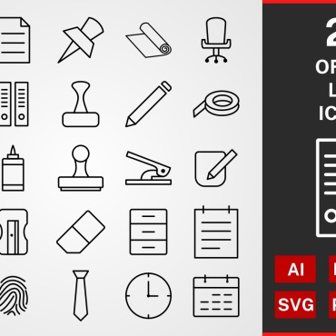 Icons Linear Icon Sets 114504