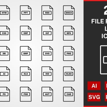 Icons Linear Icon Sets 114509