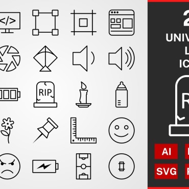Icons Linear Icon Sets 114511