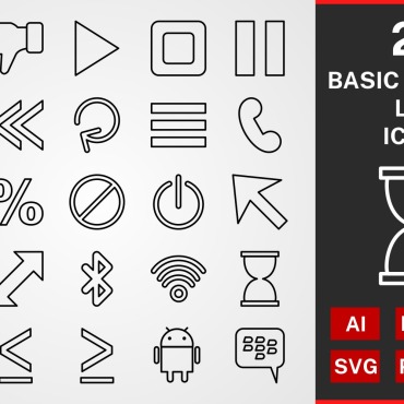 Icons Linear Icon Sets 114520