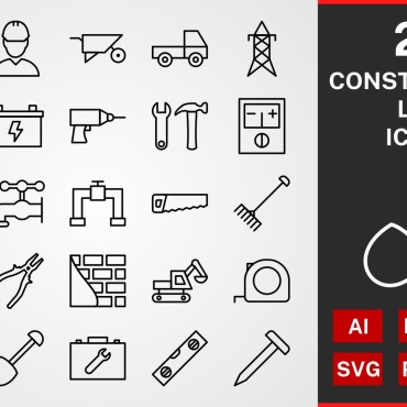 Icons Linear Icon Sets 114521