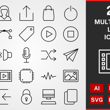 Icons Linear Icon Sets 114524