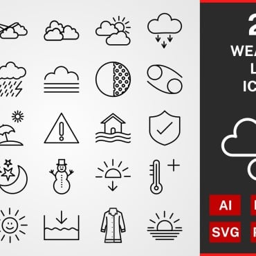 Icons Linear Icon Sets 114530