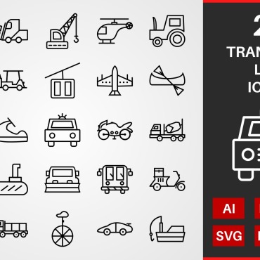 Icons Linear Icon Sets 114535