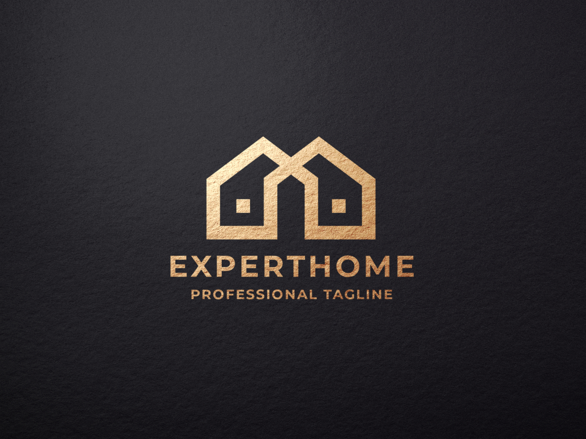 Expert Home Logo Template