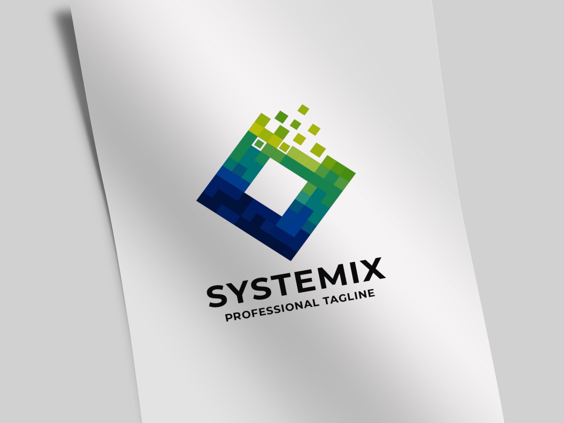 Square System Logo Template