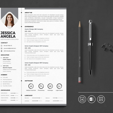 Cv Minimalist Resume Templates 114723