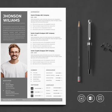 Cv Minimalist Resume Templates 114724