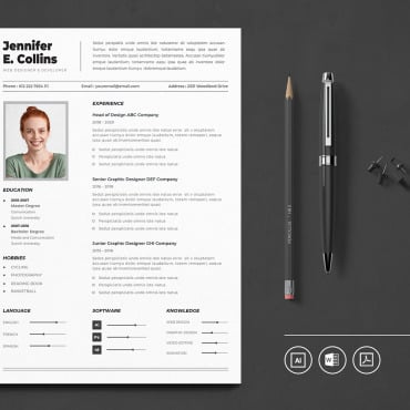 Cv Minimalist Resume Templates 114728