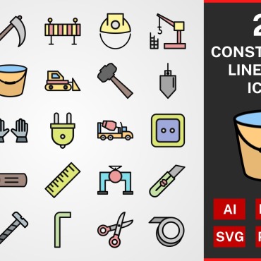 Icons Linear Icon Sets 114964