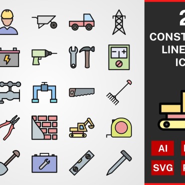Icons Linear Icon Sets 114967