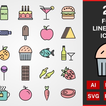 Icons Linear Icon Sets 114976