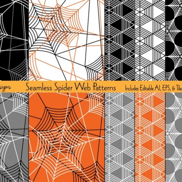 Black Orange Patterns 115038