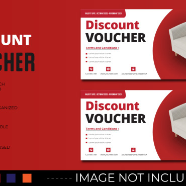 Voucher Designadvertisementbusinesscardcertificatediscount  115059