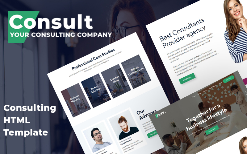 Consult - Consultation Firm Website Template