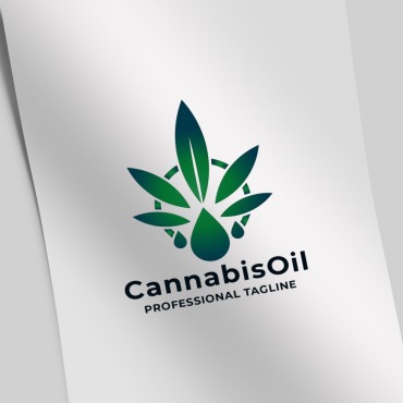 Cannabis Leaf Logo Templates 115127