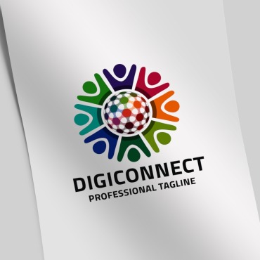 Communication Computer Logo Templates 115140