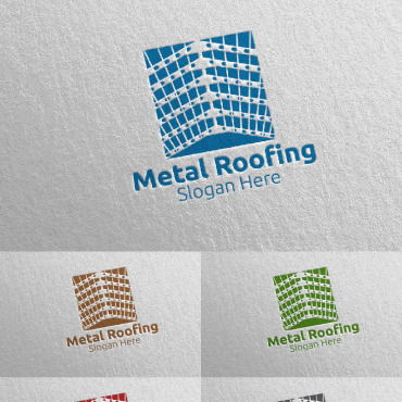 Roofing Logo Logo Templates 115239