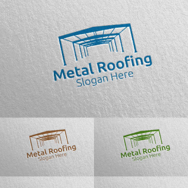 Roofing Logo Logo Templates 115241