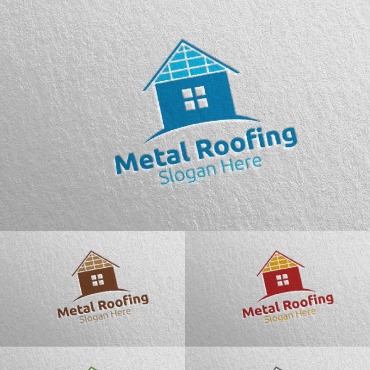 Roofing Logo Logo Templates 115242