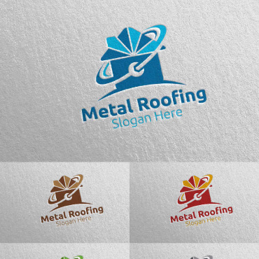 Roofing Logo Logo Templates 115244