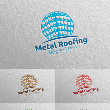 Roofing Logo Logo Templates 115245