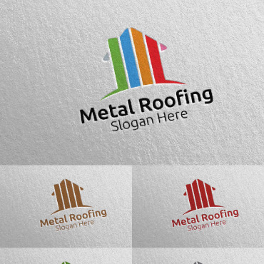 Roofing Logo Logo Templates 115246