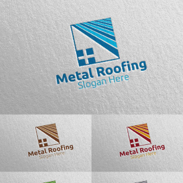 Roofing Logo Logo Templates 115422