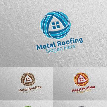 Roofing Logo Logo Templates 115425