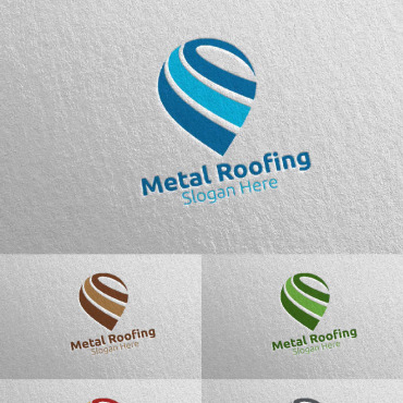 Roofing Logo Logo Templates 115426