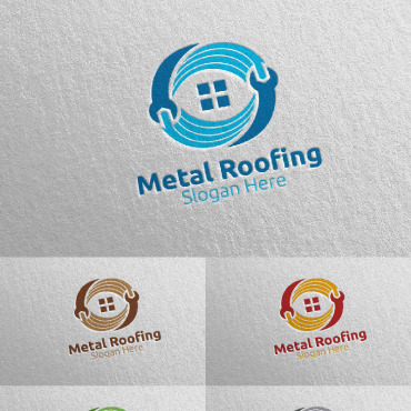 Roofing Logo Logo Templates 115427