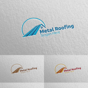 Roofing Logo Logo Templates 115428