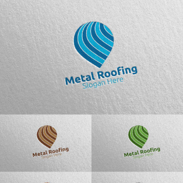 Roofing Logo Logo Templates 115431