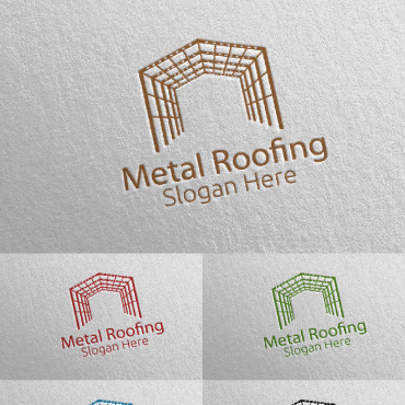 Roofing Logo Logo Templates 115433